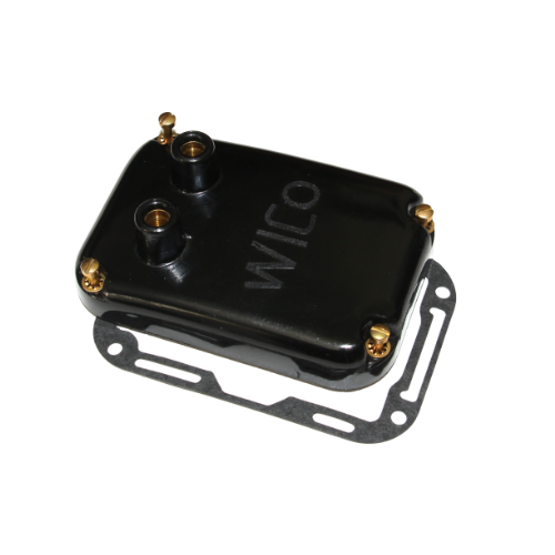 Wico Twin Cylinder Magneto Cap Side View